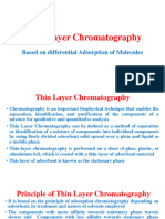 Thin Layer Chromatography: Based On Differential Adsorption of Molecules