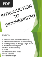 Chapter 1 Intro To Biochemistry