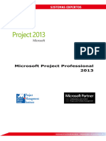 Manual Microsoft Project Professional 2013
