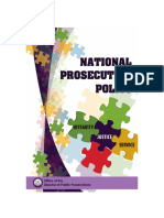 National Prosecution Policy