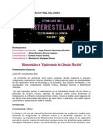 Guión Interestelar