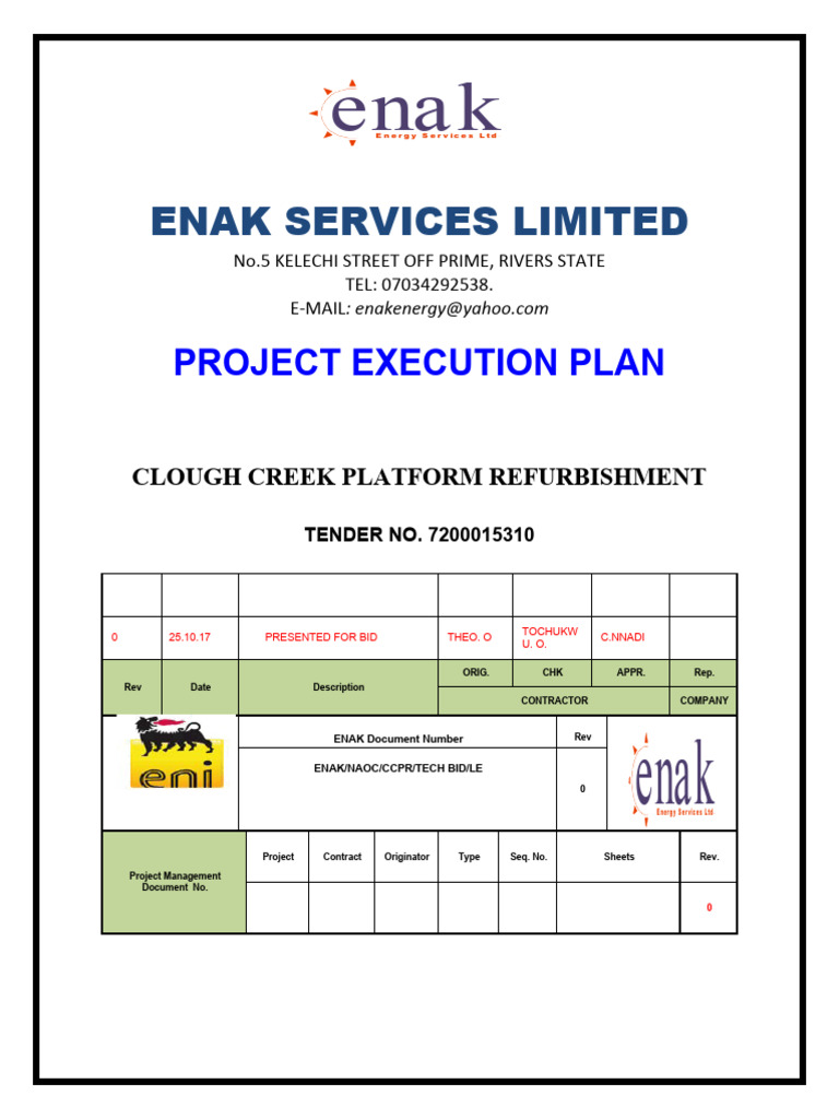 List of Specific Equipment For The Project | PDF