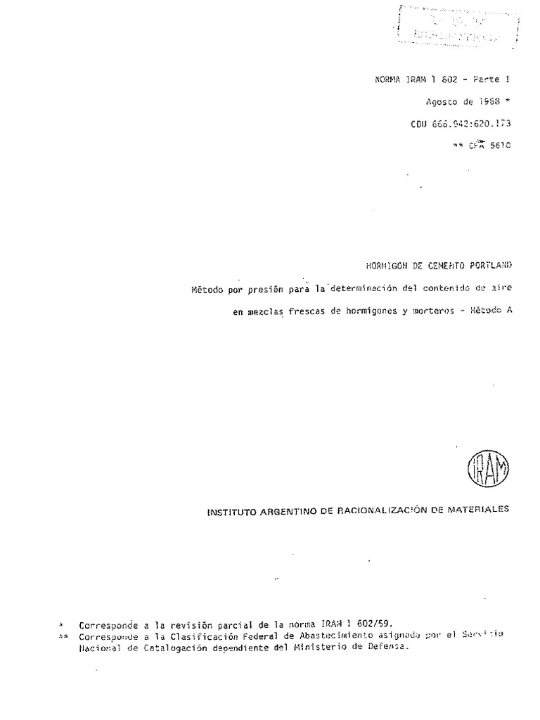 Iram 1602 H° | PDF