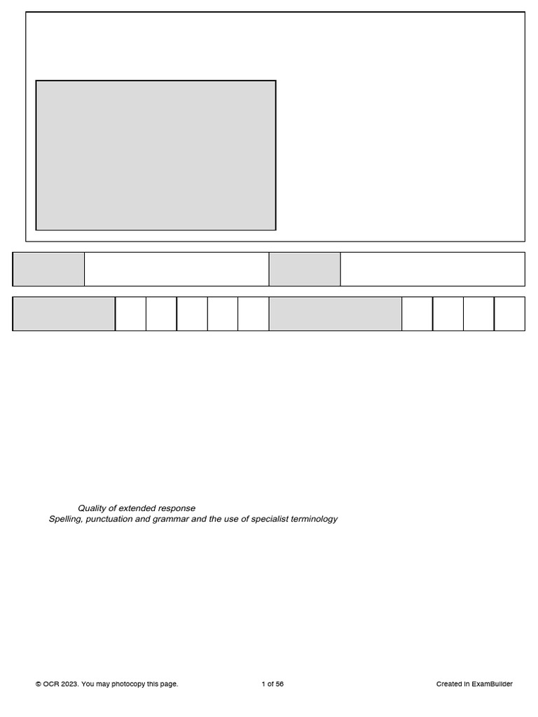 OCR ExamBuilder Test Export | PDF | Central Processing Unit | Computer ...