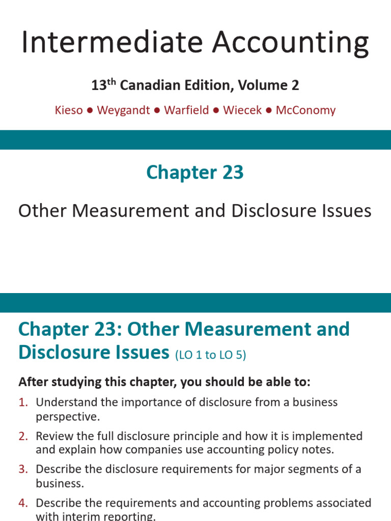 Chapter 23 | PDF | Finance & Money Management