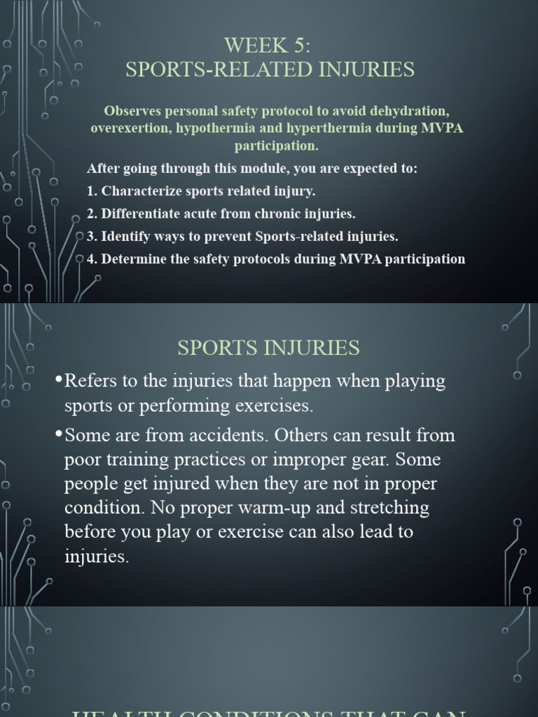 Sports Injury Prevention Guide | PDF | Cardiopulmonary Resuscitation ...