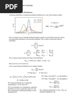 Advanced ML Notes (Midterm)