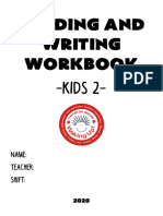 KIDS 2 Reading and Writing Workbook