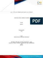 Appendix 2 - Template - Final Task 2 - Write Your Obligations and Needs in Your Daily Role