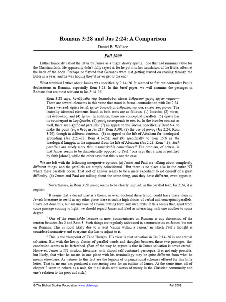 Wallace rom3 28 pdf paul the apostle epistle to the romans