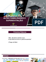 Altas Habilidades e Superdotação - Prof. Janderley Fróes