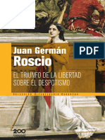 Colección Bicentenario Carabobo 10 Roscio Juan Germán El Triunfo de La Liberta