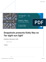 "Snapshots Presents Ketty Nez" Fulbrighter (11.9.23)