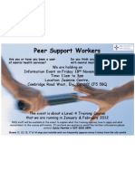 Peer Support Information Day