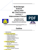 M2-01 Interconnect Parasitics