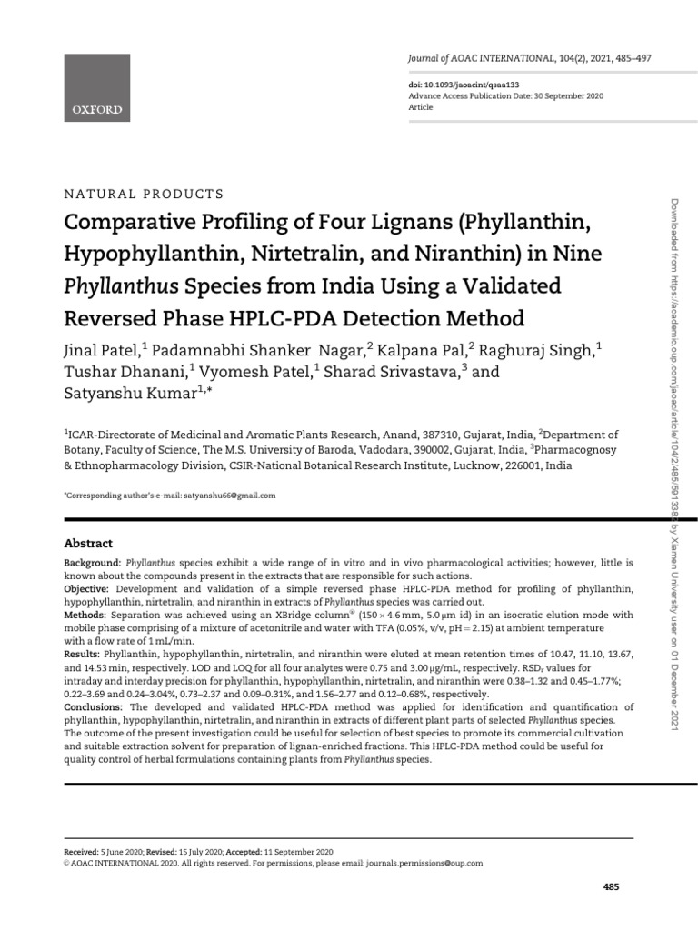 485 497 Download Free PDF High Performance Liquid Chromatography Analytical Chemistry