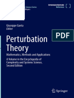 Perturbation Theory: Giuseppe Gaeta