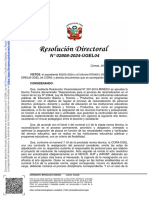 Resolucion Directoral 02808 2024 Ugel04