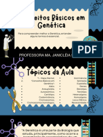 Conceitos Básicos em Genética - Aula 1