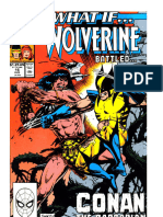 Conan Vs Wolverine