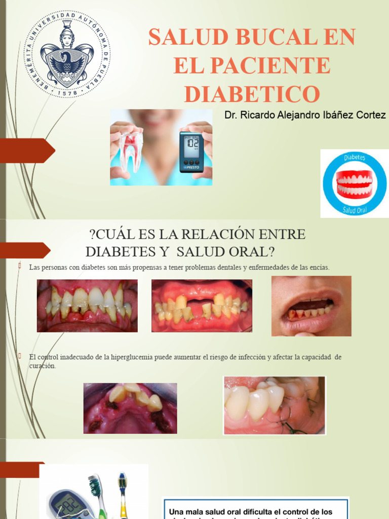 Salud Bucal Y Diabetes Pdf Odontología Diabetes