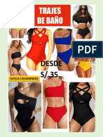 Traje de Baño Con Precio - Verano