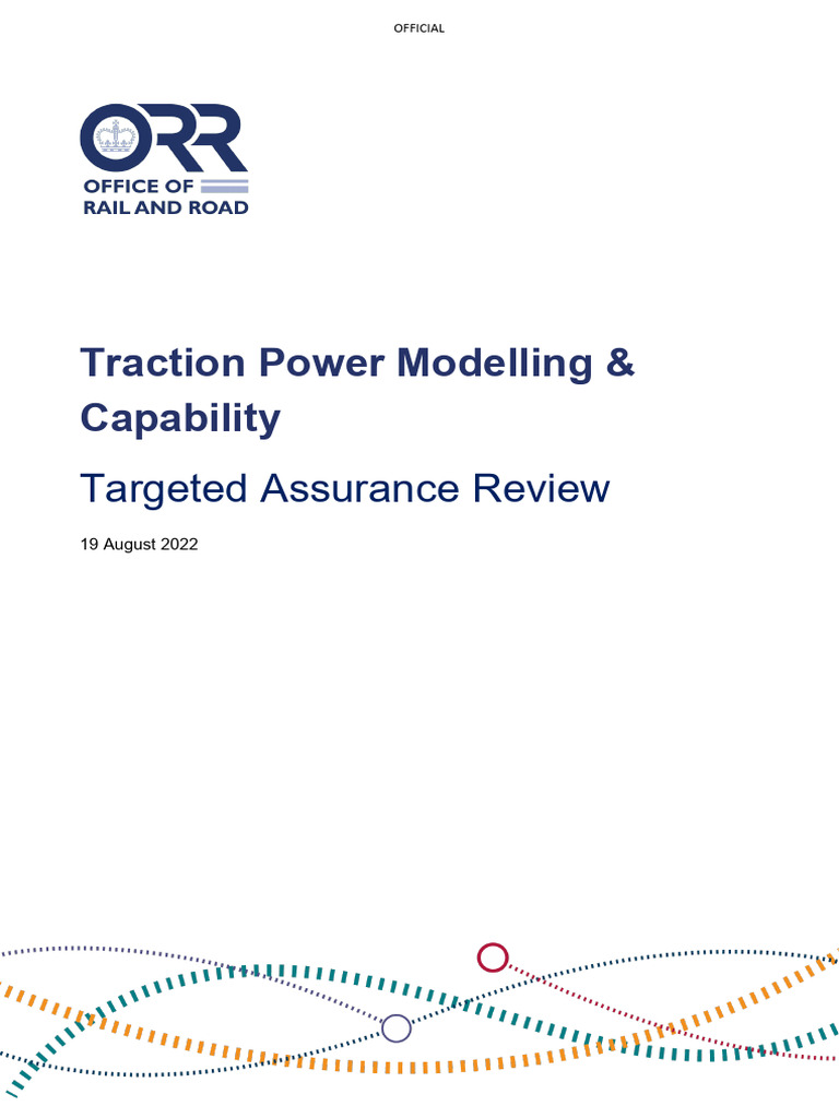 Traction Power Modelling and Capability Tar | PDF
