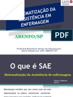 Sistematização Da Assistência de Enfermagem No Caminho Da Enfermagem Lucas Fontes