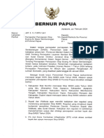 Surat Edaran Percepatan Stop Babs Provinsi Papua 2024