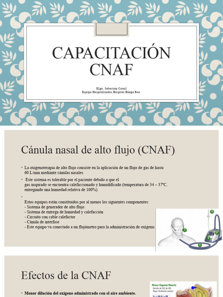 CAPACITACION CNAF | PDF | Medicina CLINICA | Especialidades Medicas