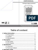 FS8233 4.8 Inch Large Screen Multimeter