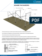 Montagem Do Andaime Fachadeiro