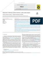 Depression in Mexican Medical Students A Path Model Analysis