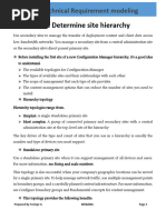 LO3 Determine Site Hierarchy