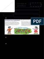 Actividad Tutoría - 4° Grado