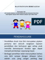 Materi Regulasi Paud Bermutu