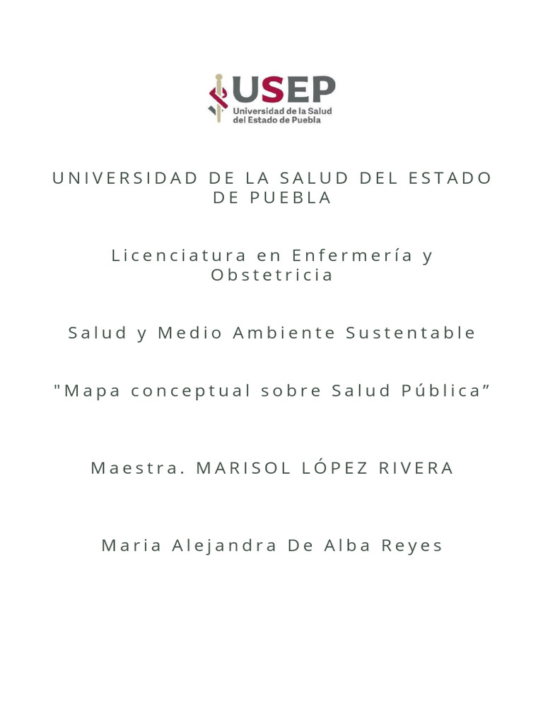 Mapa de Salud Publica | PDF | Salud pública
