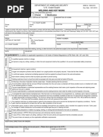 CG - 4201 Welding and Hot Work Form