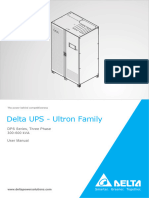 Manual UPS DPS G2 300 600kVA en Us - 501327580101