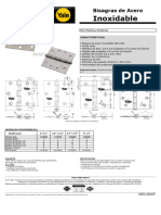 Ficha Técnica - BisagraYaleInox