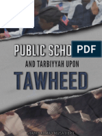 Public Schools & Tarbiyyah Upon Tawheed - Shaykh AMJ