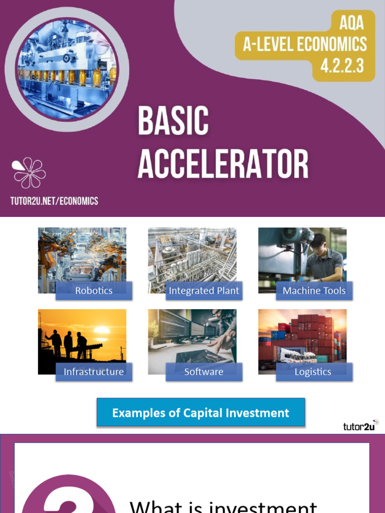 4 2 2 3 Investment and Accelerator | PDF | Capital (Economics ...