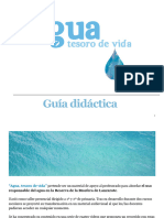 Agua Tesoro de Vida Guia Didactica Cristina Temprano Lanzarote Reserva de La Biosfera