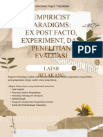 Kelompok 5 - Materi 2 Empiricist Paradigms - Metode Penelitian