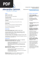 Lexi Cannon Resume 2024 