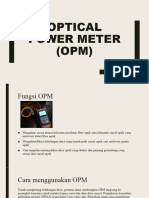 Optical Power Meter (OPM)