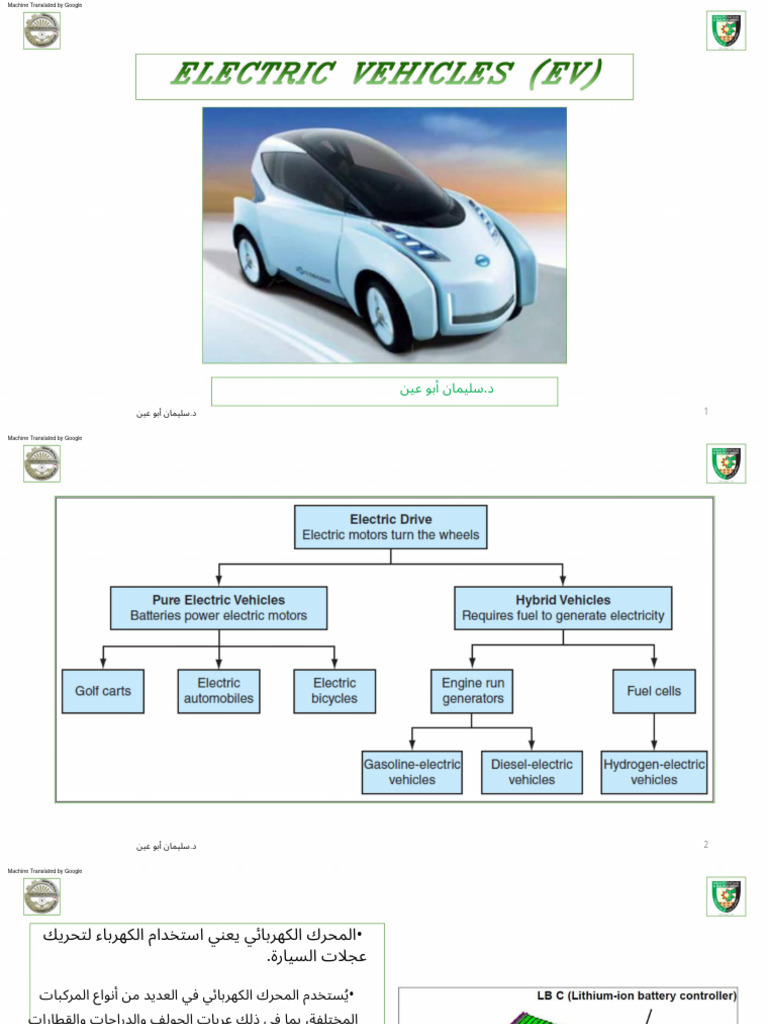 2 - Electric Vehicles (Ev) | PDF