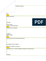 Test Personalidad (Me Gusta Presenciar Una Competencia Deportiva, V o F.)