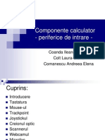 Dispozitive Periferice de Intrare