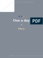 One A Day: Diary